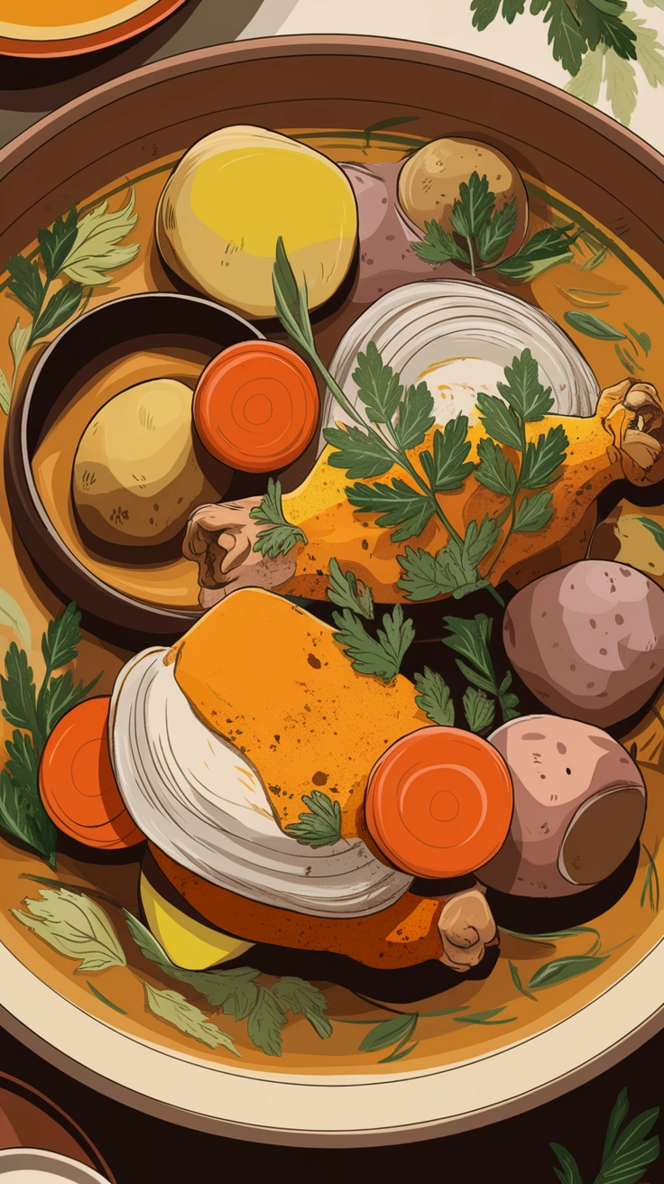 Turmeric and Ginger Chicken Soup