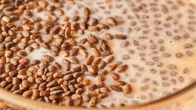 Warm Golden Milk Chia Pudding - Featured