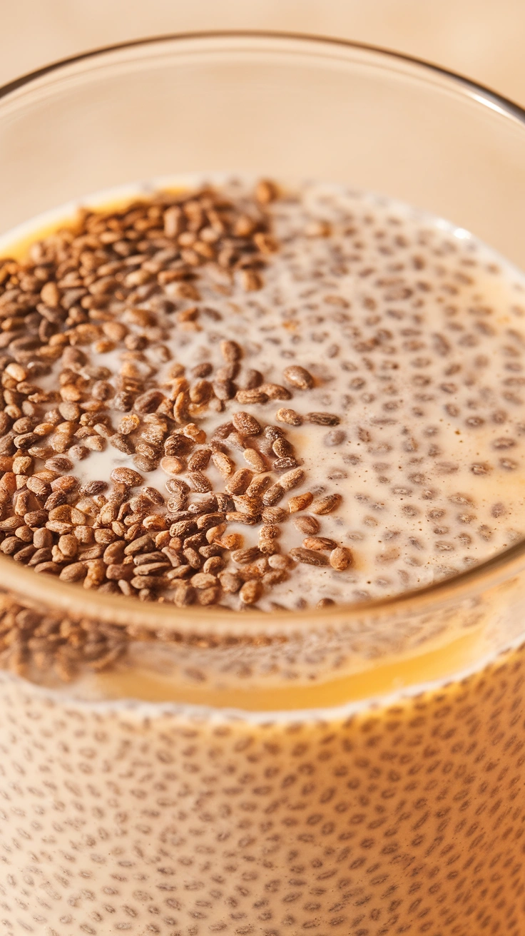 Warm Golden Milk Chia Pudding