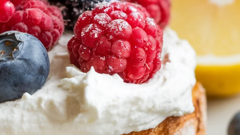 Whipped Ricotta and Lemon Berry Toast - Featured