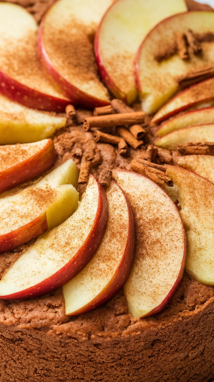 Whole Grain Apple Cake