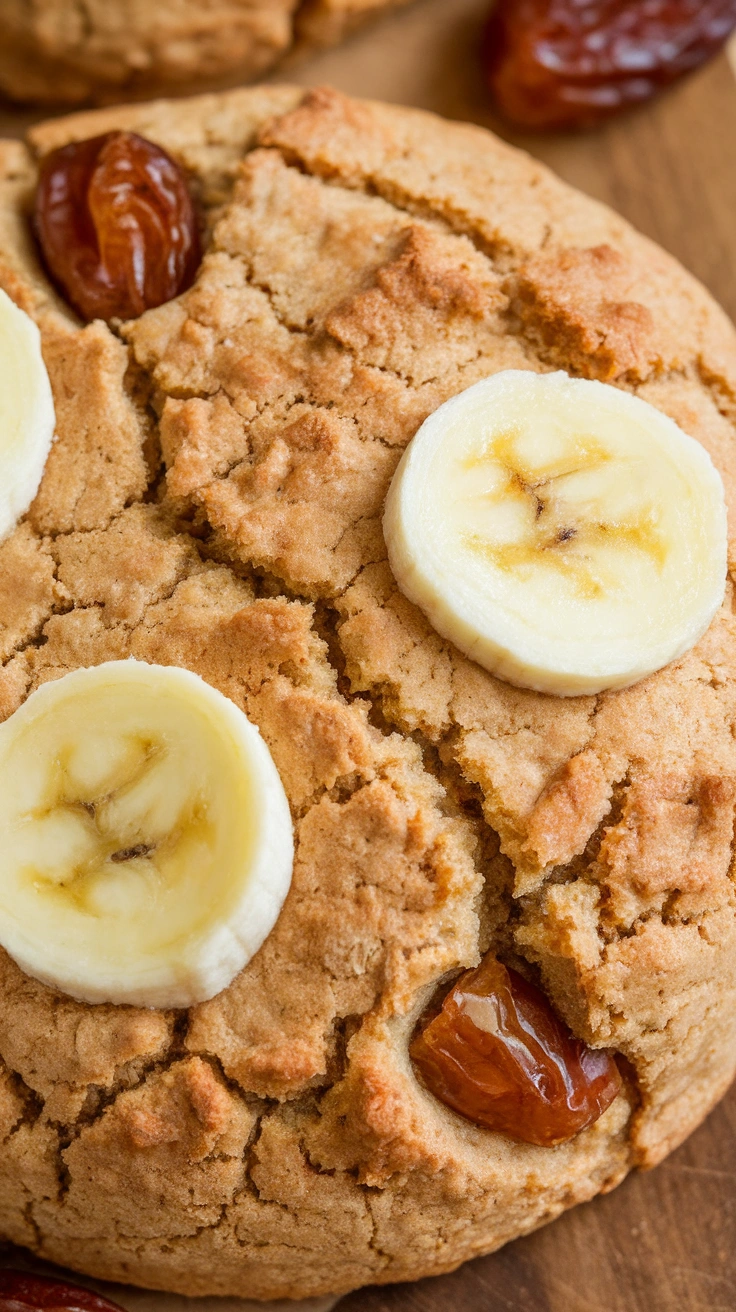Whole Wheat Banana Date Scones