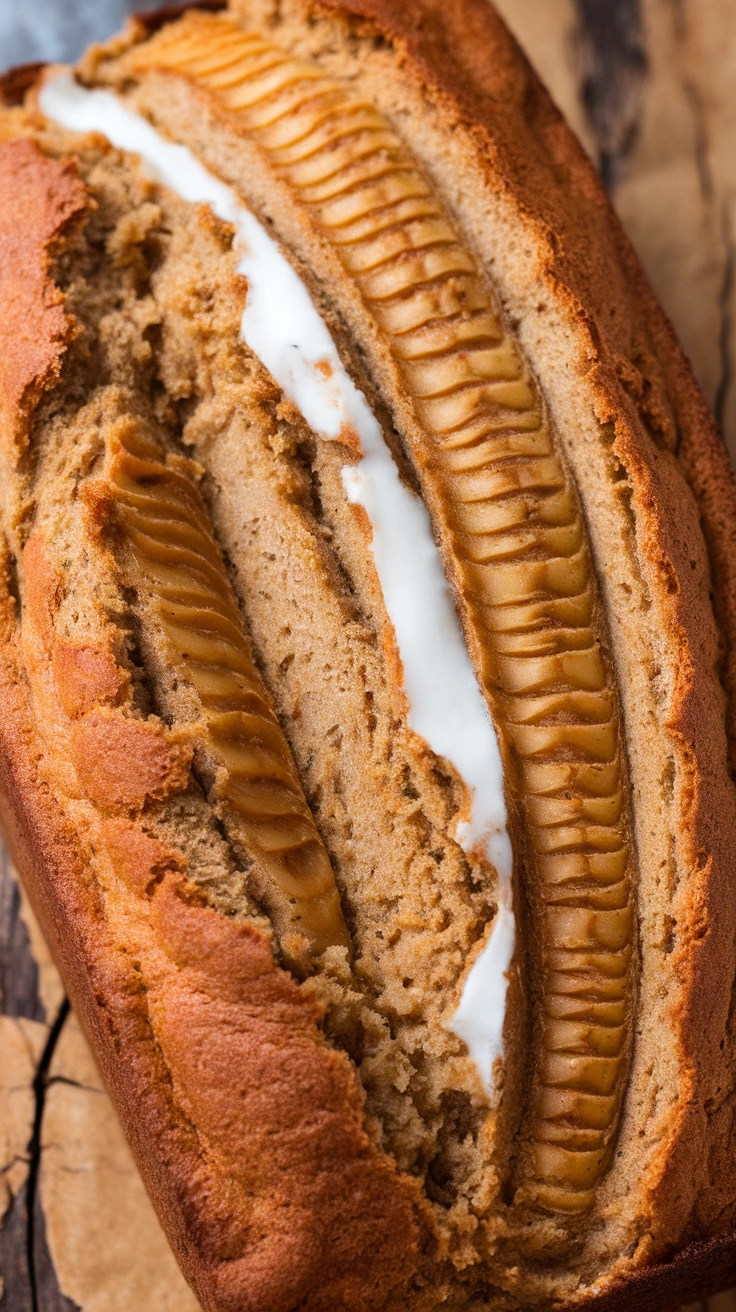 Whole Wheat Greek Yogurt Banana Bread
