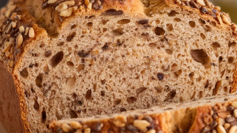 Whole Wheat Walnut and Seed Loaf - Featured