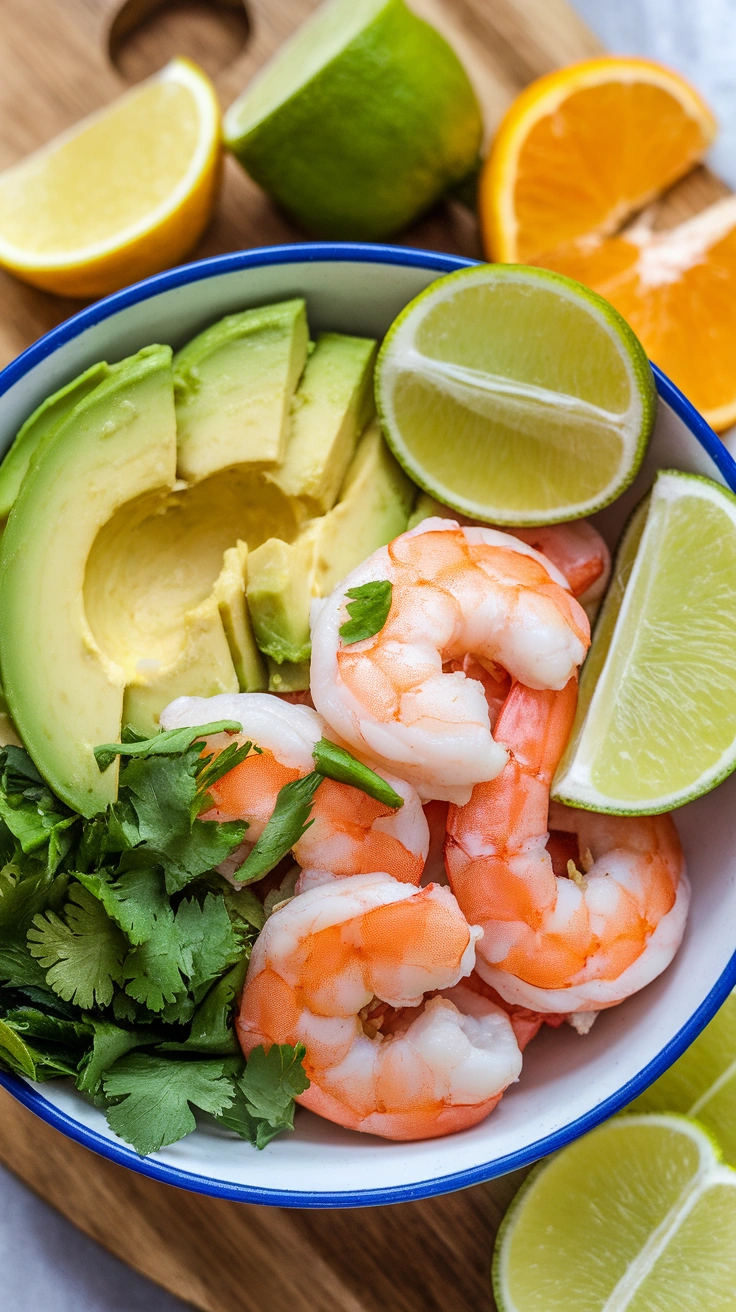 Zesty Shrimp and Avocado Bowl