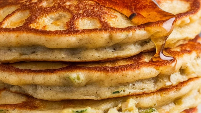 Zucchini Bread Banana Pancakes - Featured