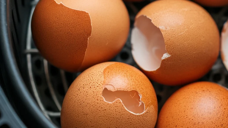 Air Fryer Hard Boiled Eggs - Featured