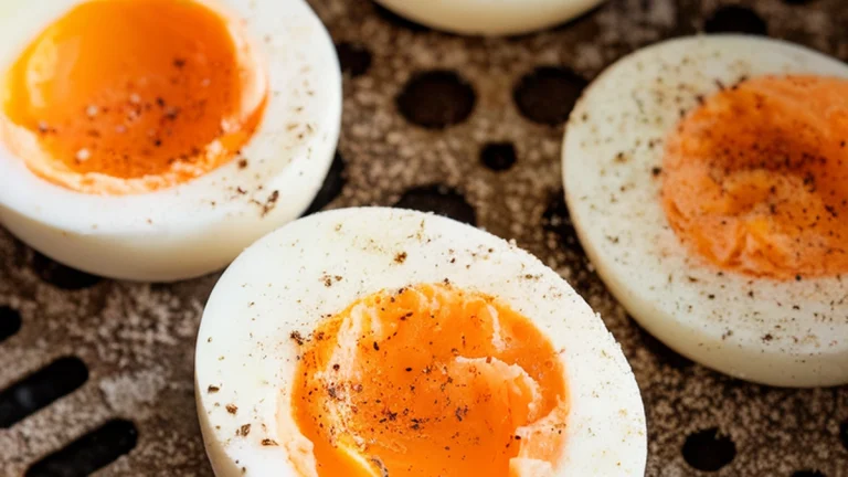 Air Fryer Hard Boiled Eggs - Featured
