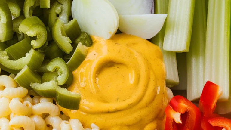 Amish Macaroni Salad - Featured