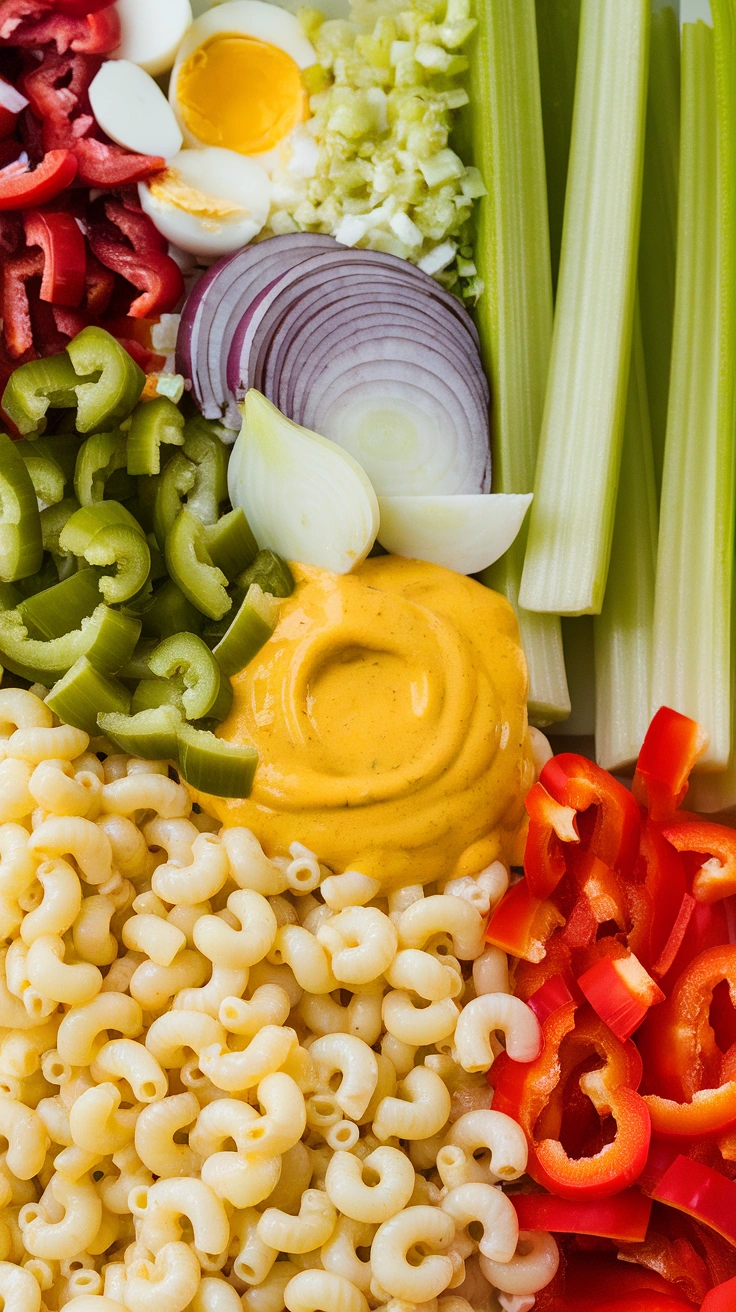 Traditional Amish Macaroni Salad