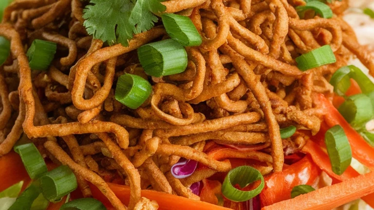 Asian Salad with Chicken - Featured