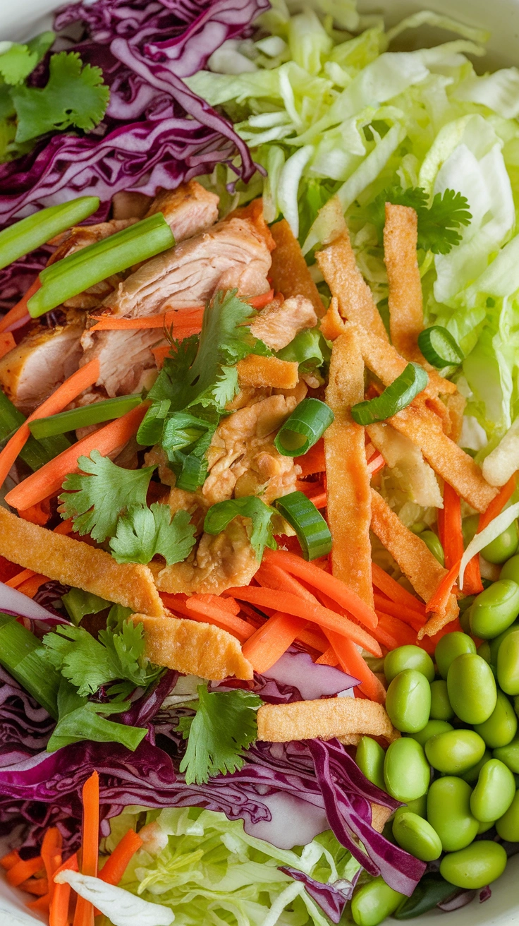 Crunchy Asian-Style Chicken Salad