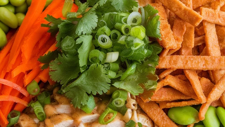 Asian Salad with Chicken - Featured