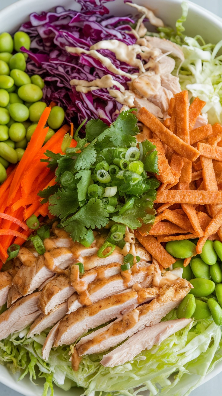 Asian Salad with Chicken