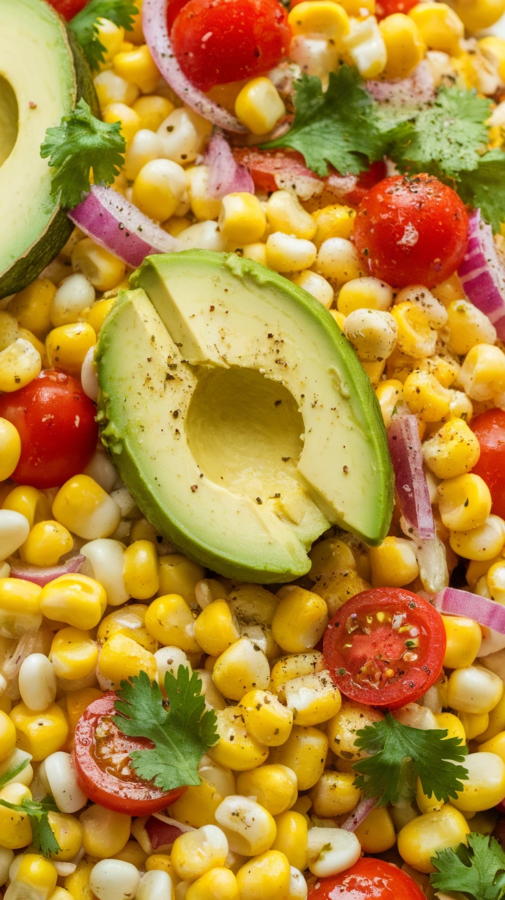 Sweet Corn and Avocado Salad