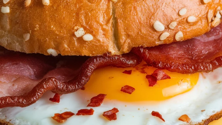 Bagel Breakfast Sandwich - Featured