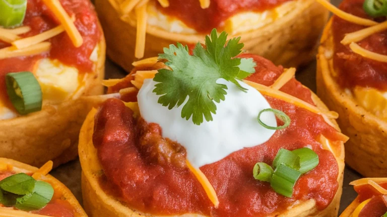 Baked Mexican Egg Cups - Featured