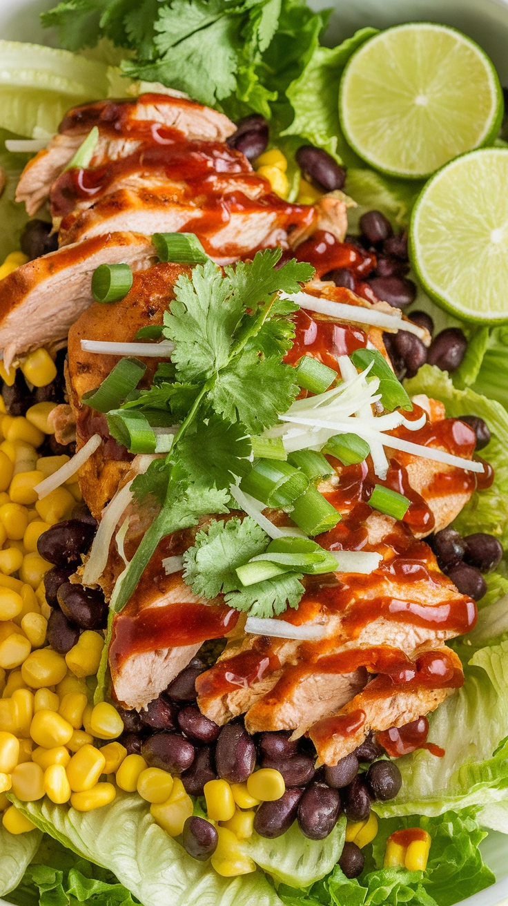 BBQ Chicken Chopped Salad