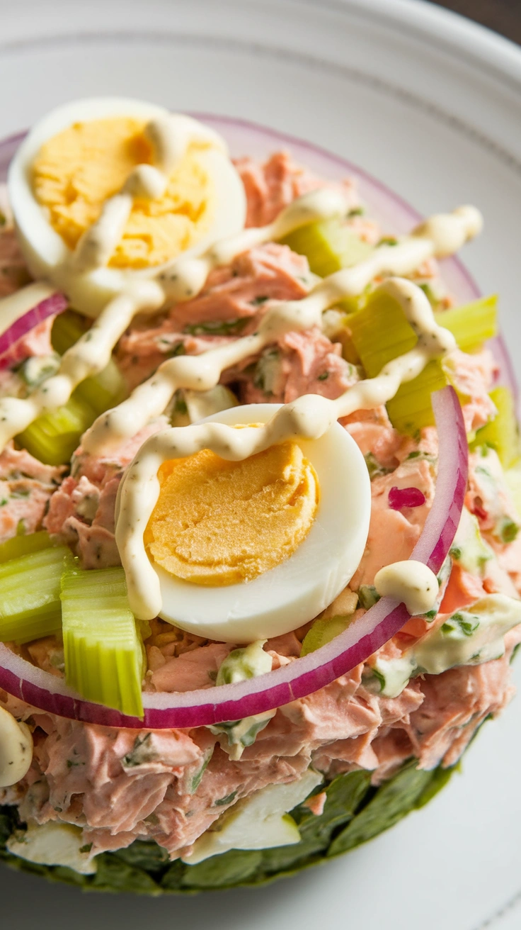 High-Protein Tuna and Egg Salad
