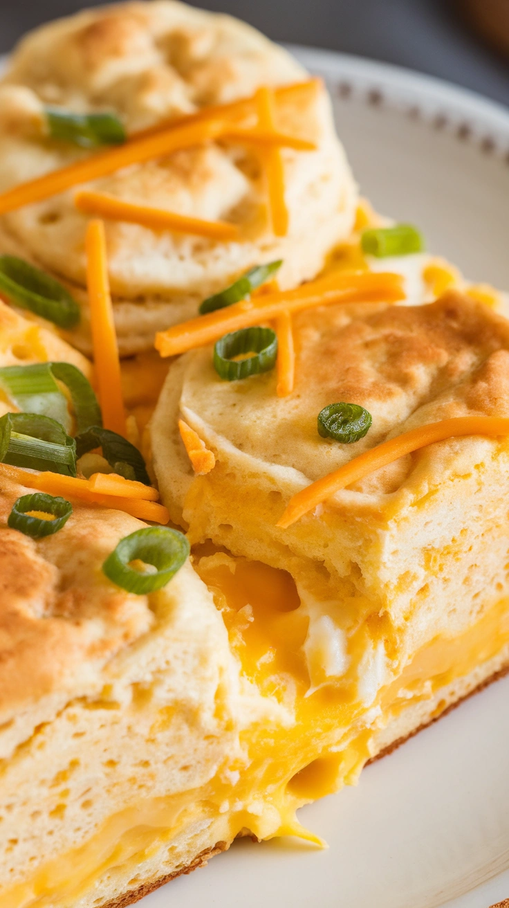 Biscuit and Egg Breakfast Casserole