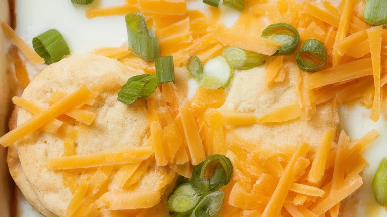 Breakfast Casserole with Biscuits Recipe - Featured