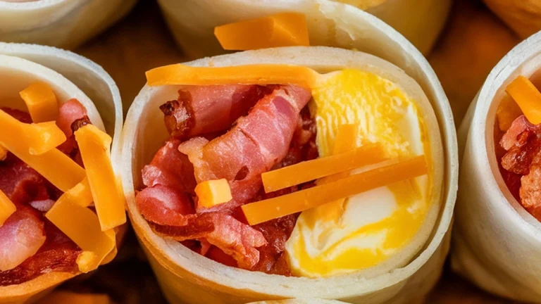 Breakfast Egg Rolls - Featured