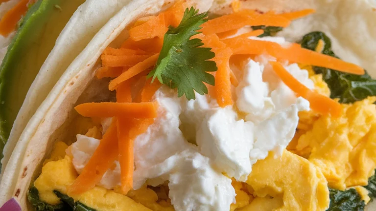 Breakfast taco cottage cheese egg cups - Featured