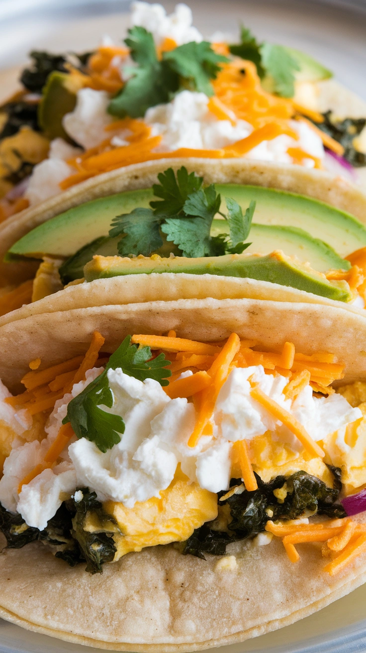 Cottage Cheese Breakfast Taco Egg Cups