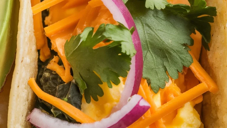 Breakfast taco cottage cheese egg cups - Featured