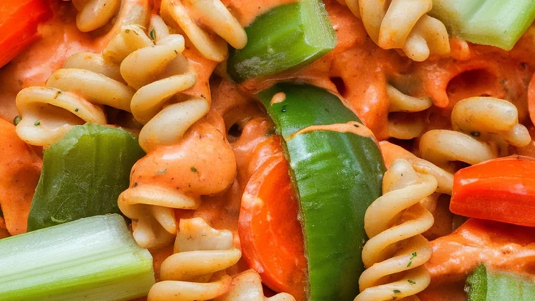 Buffalo Pasta Salad - Featured