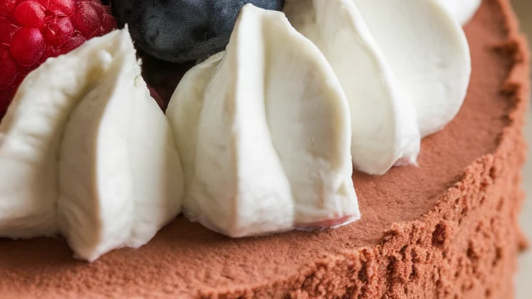 Chocolate Cottage Cheese Cheesecake (high protein) - Featured