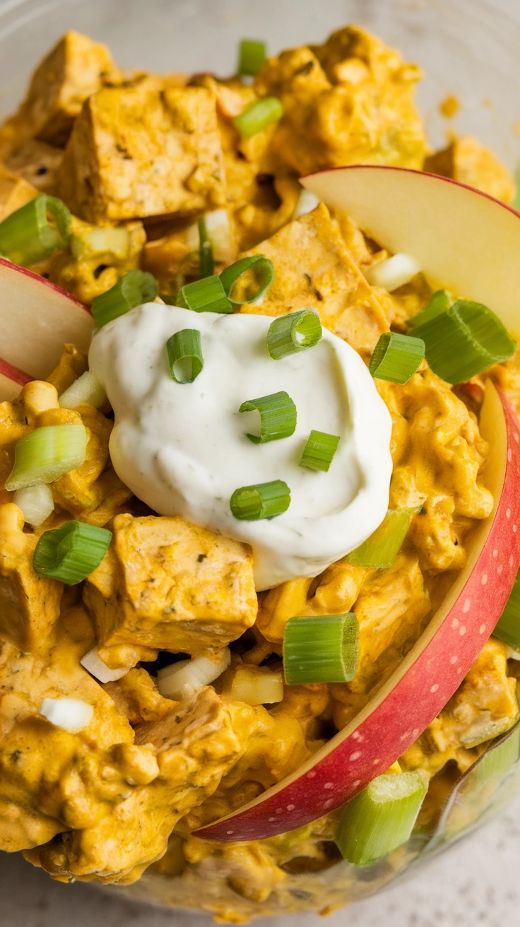 Vegan Curried Tofu Egg Salad