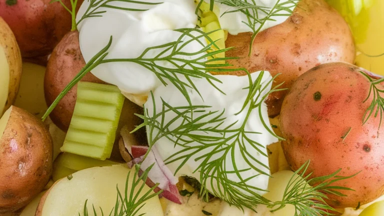 Dill Potato Salad - Featured