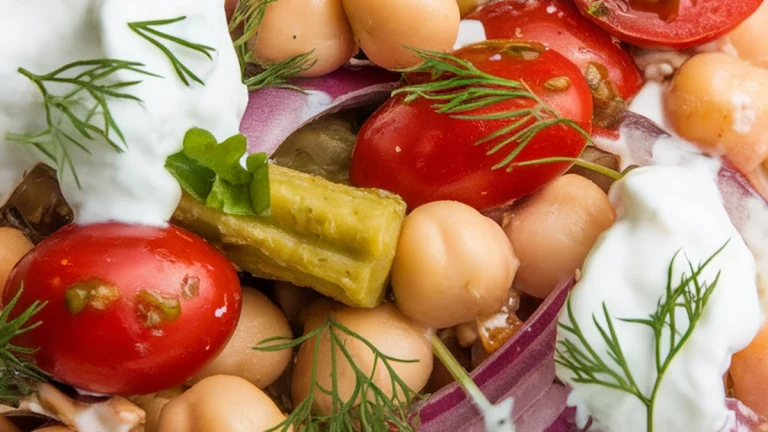 Easy Recipe for 3 Bean Salad - Featured