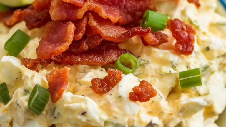 Egg Salad with Bacon - Featured