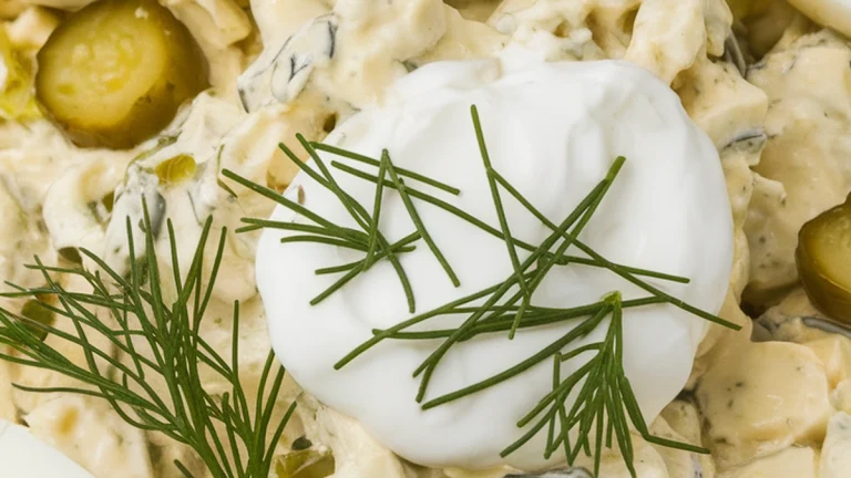 Healthy Dill Pickle Egg Salad - Featured