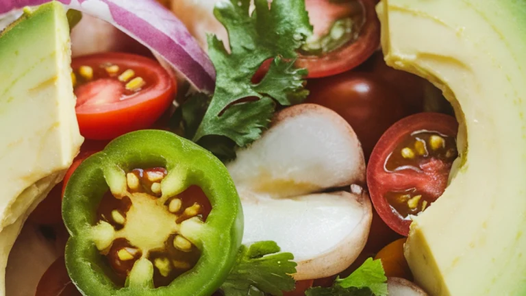 Hearts of Palm Avocado Salad - Featured