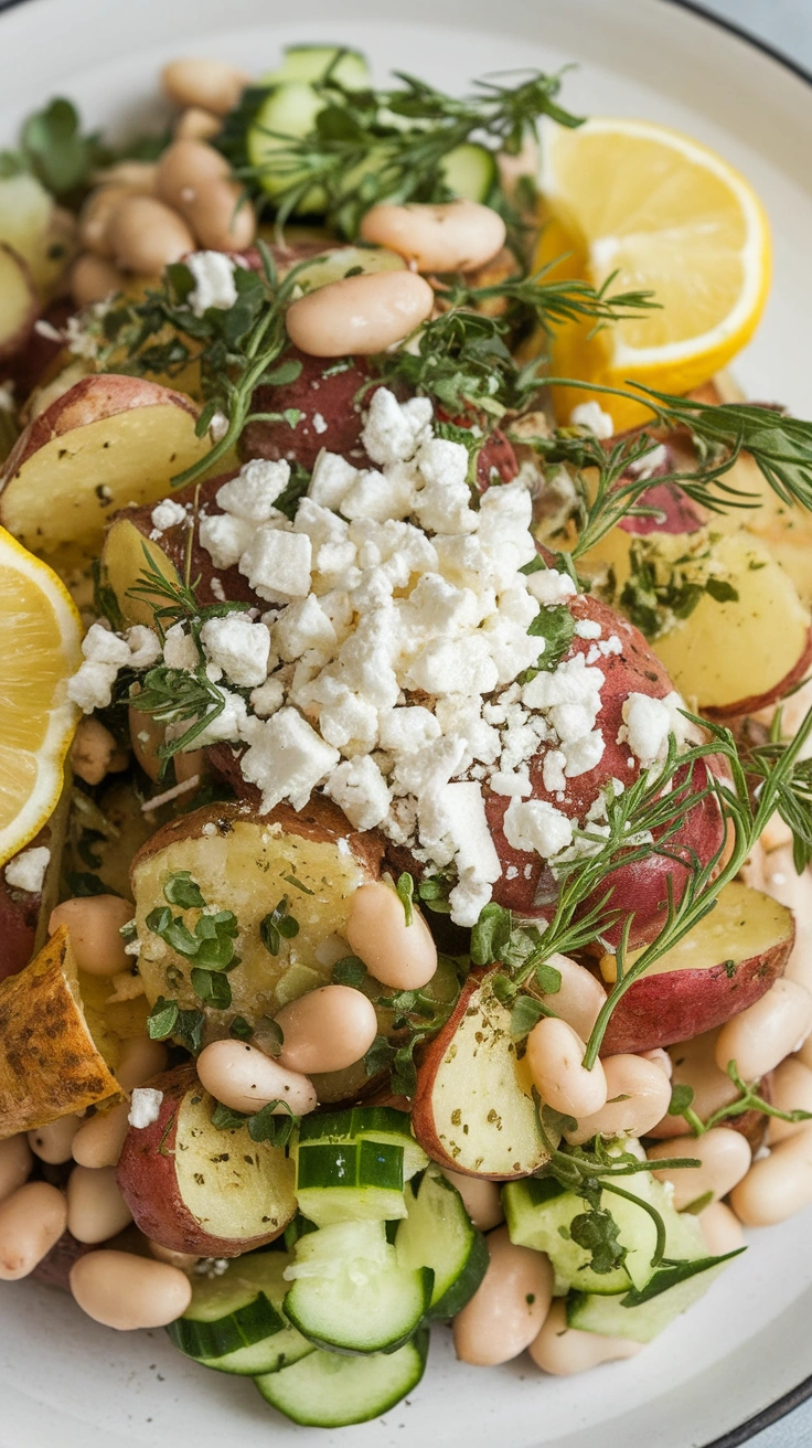 Herby Potato and White Bean Salad