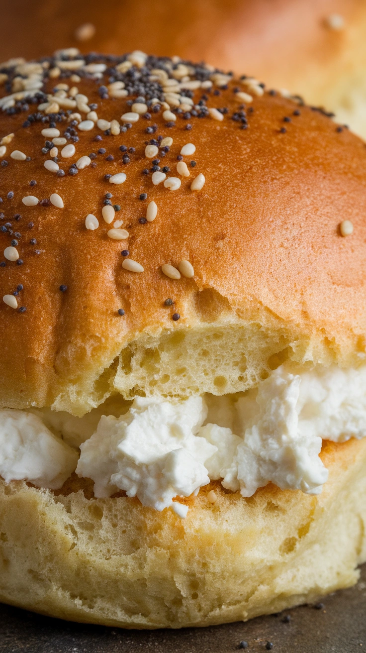 High-Protein Cottage Cheese Burger Buns