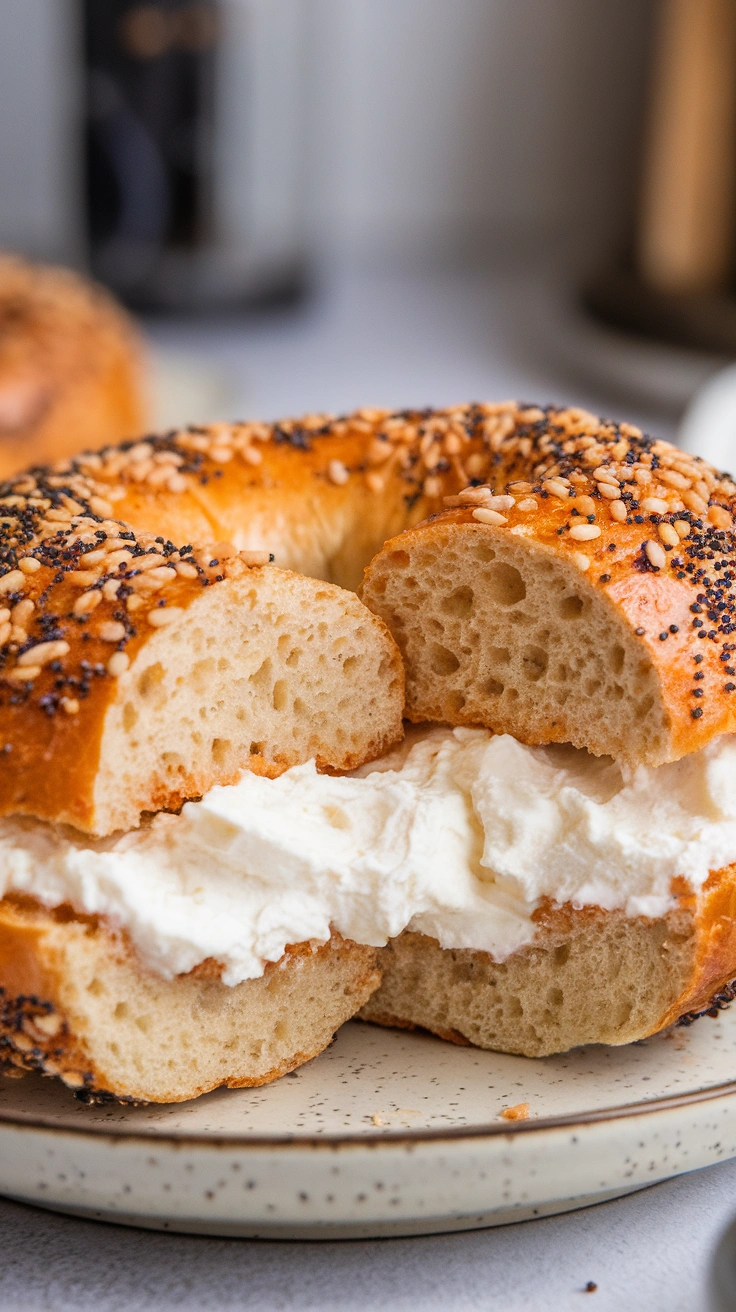 High-Protein Cottage Cheese Everything Bagels