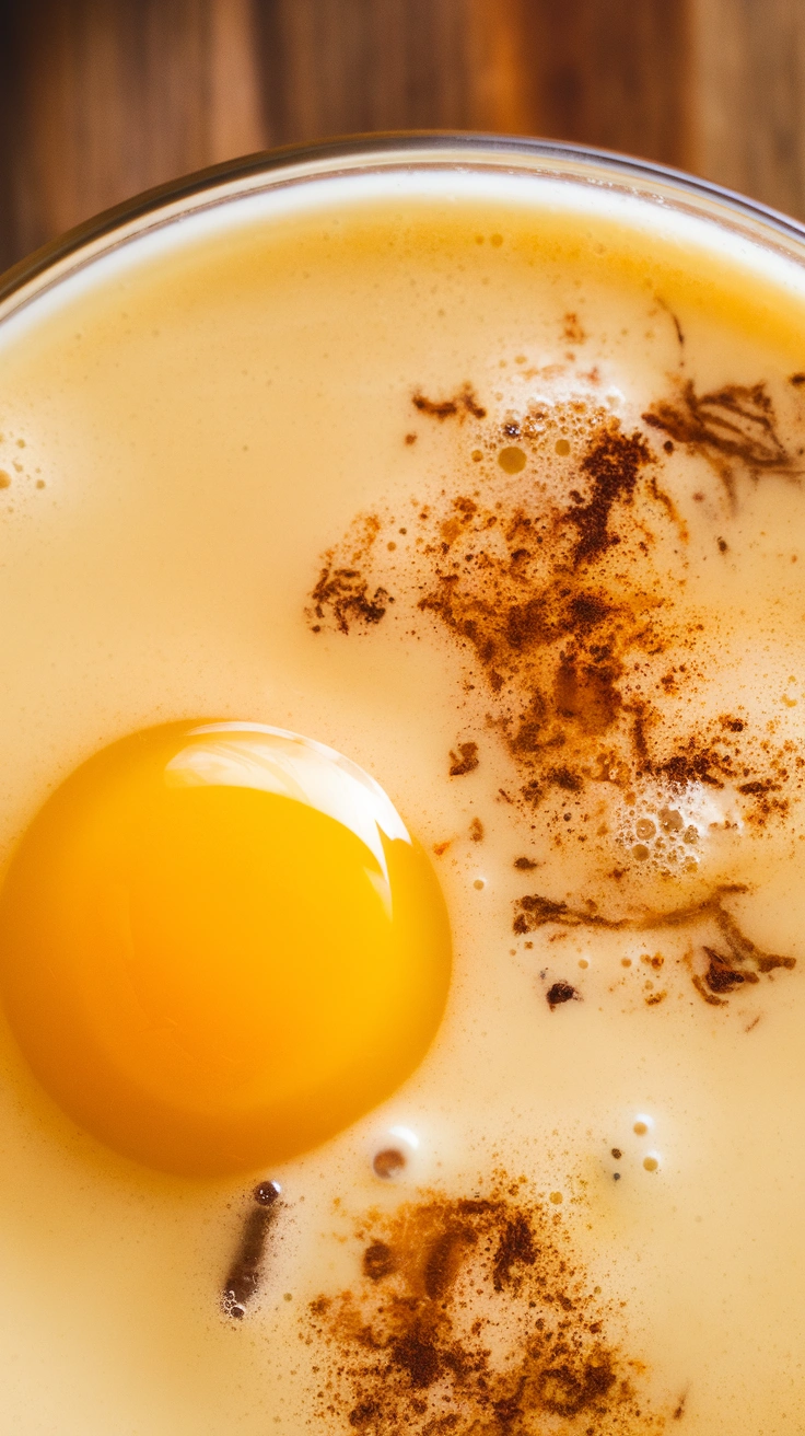 Creamy Homemade Eggnog