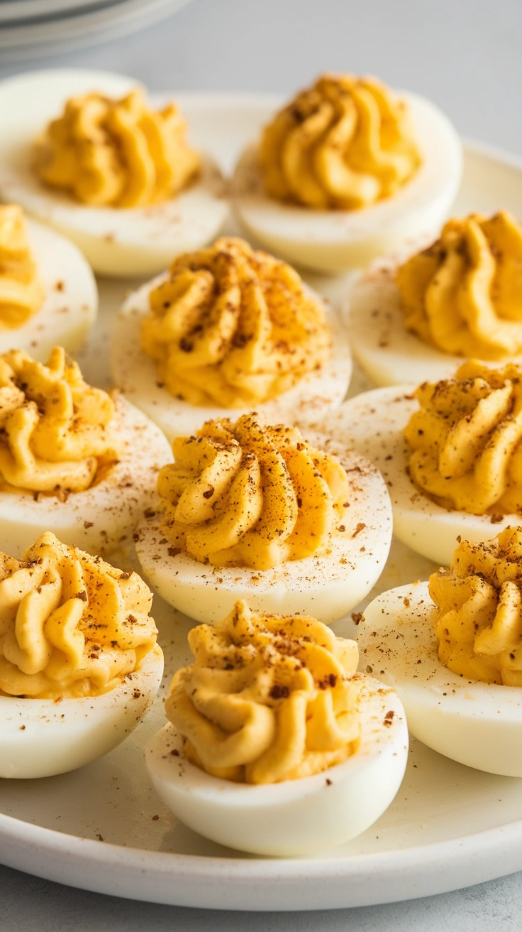 Traditional Stovetop Deviled Eggs
