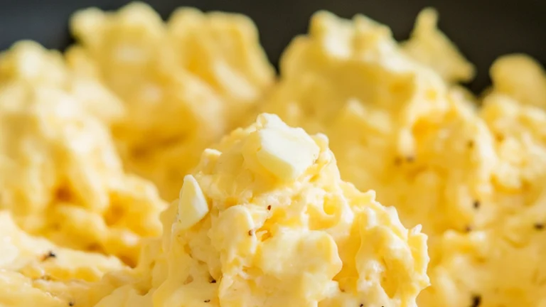 How to Make Scrambled Eggs - Featured