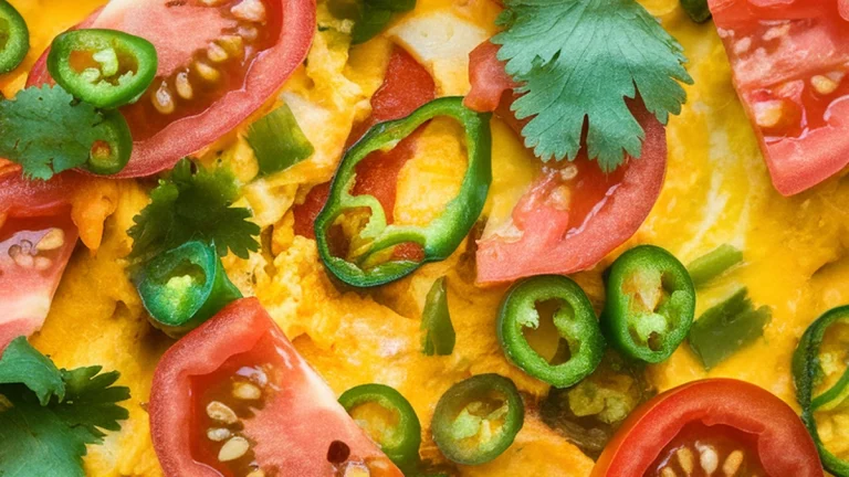 Indian Scrambled Eggs - Featured