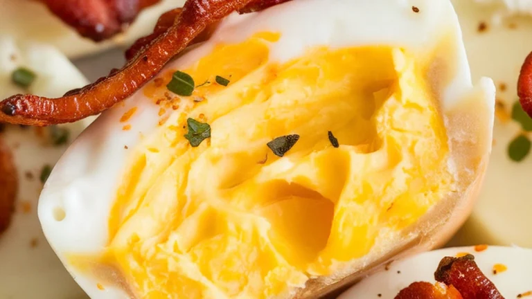 Instant Pot Egg Bites with Bacon & Gouda - Featured