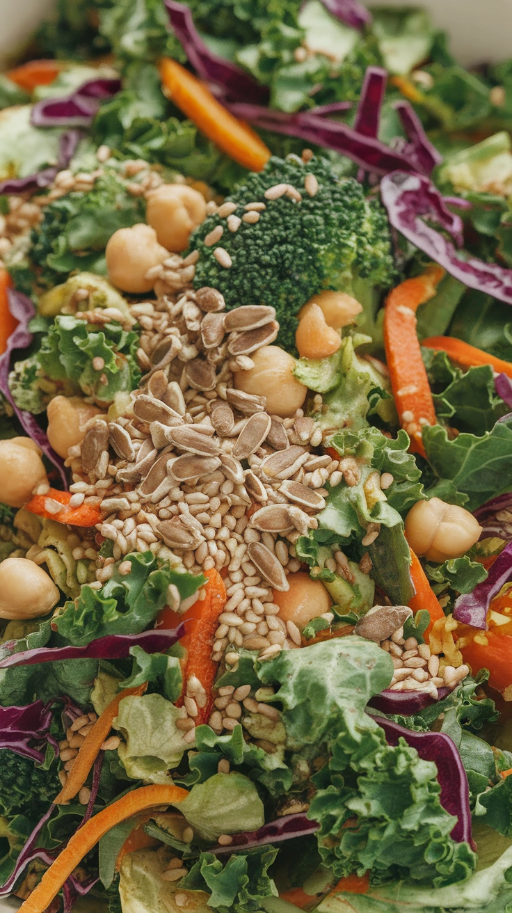 Nutrient-Dense Kale Detox Salad