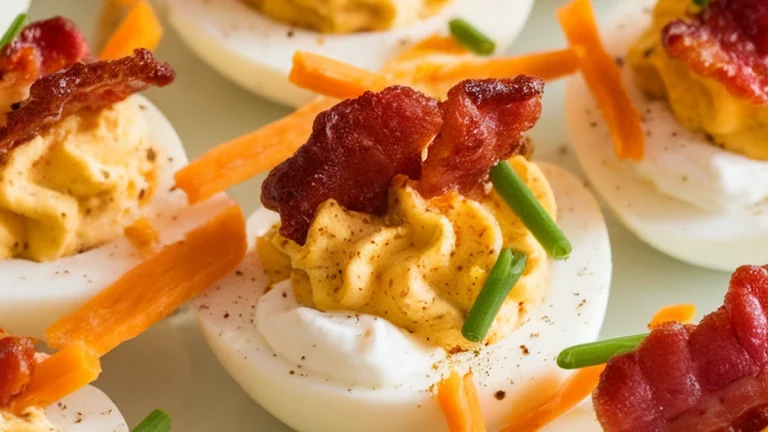 Keto Deviled Eggs - Featured
