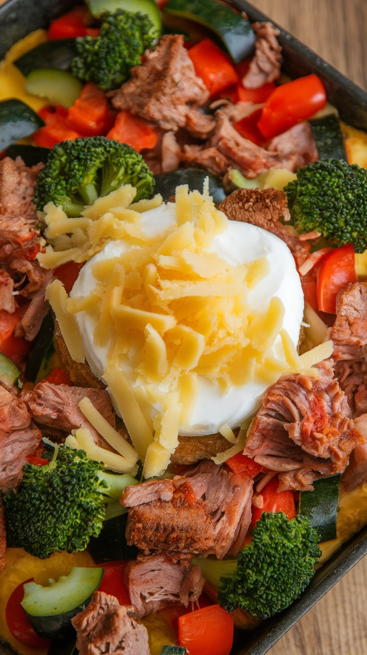 Cream Cheese Egg Breakfast Casserole