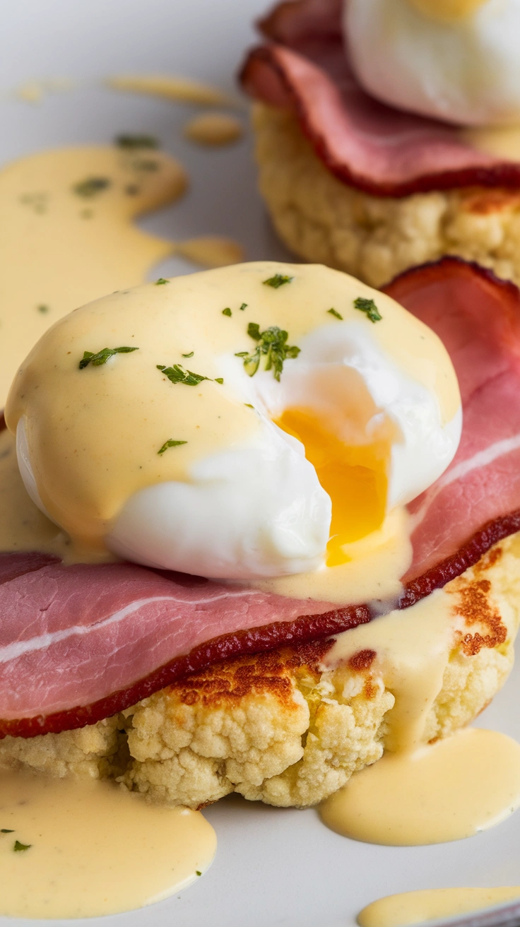 Low-Carb Keto Eggs Benedict
