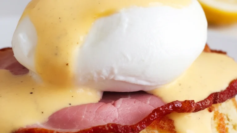 Keto Eggs Benedict - Featured